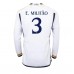 Billige Real Madrid Eder Militao #3 Hjemmebane Fodboldtrøjer 2023-24 Langærmet